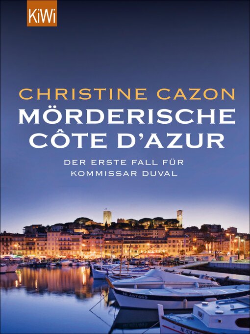 Title details for Mörderische Côte d'Azur by Christine Cazon - Available